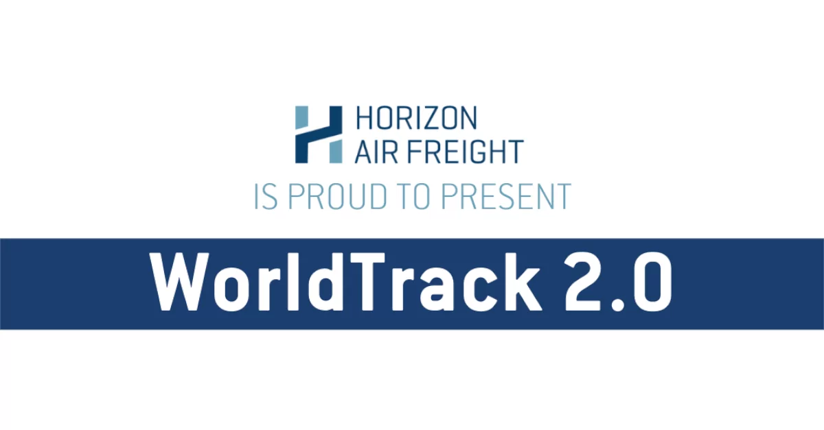 Horizon Air freight is proud to present WorldTrack 2.0