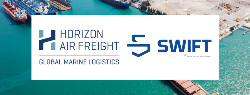 Horizon Air Freight and Swift logos