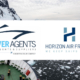 Delver Agents and Horizon Air Freight logos