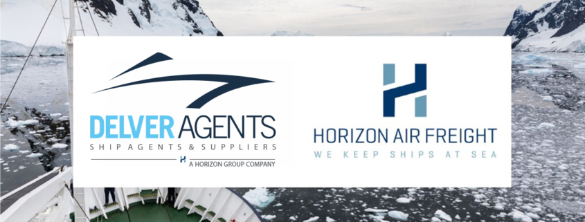 Delver Agents and Horizon Air Freight logos