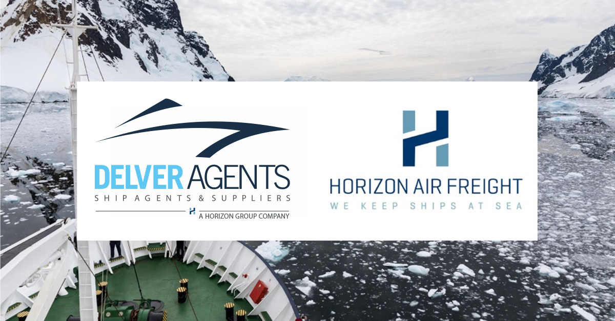 Delver Agents and Horizon Air Freight logos